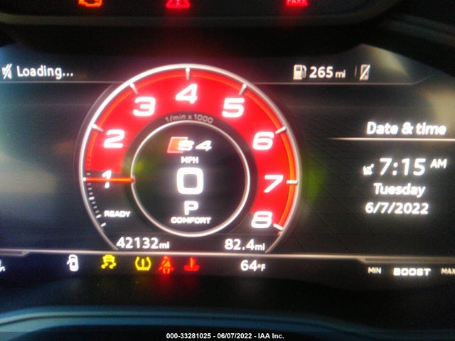 2019 Audi S4, VIN: WAUB4AF48KA006975