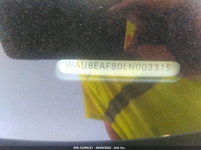 2020 Audi A8, VIN: WAU8EAF80LN003315