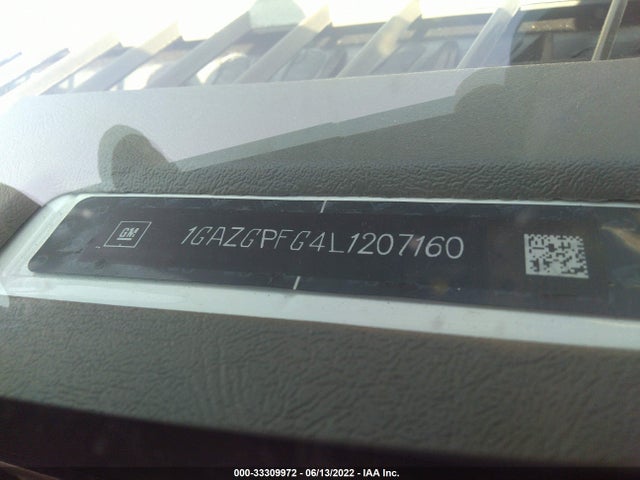 2020 Chevrolet Express, VIN: 1GAZGPFG4L1207160
