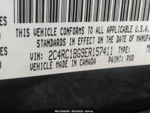 2C4RC1BG9ER157411 Chrysler Town & Country Touring