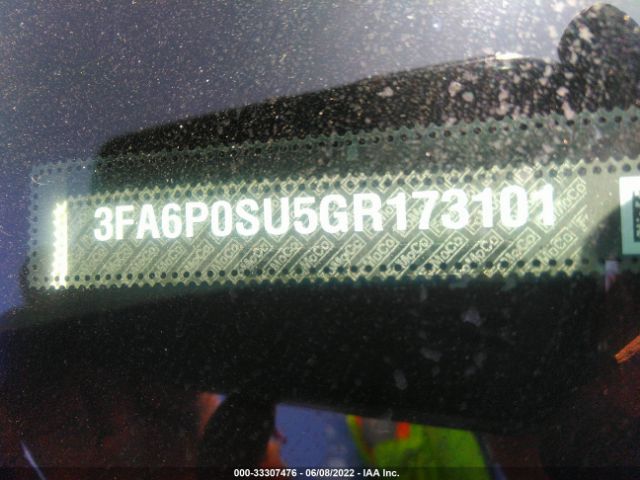 3FA6P0SU5GR173101 Ford Fusion Energi Titanium