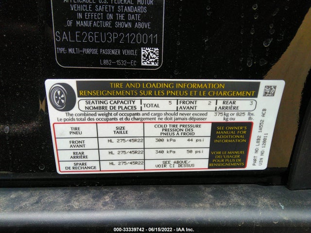2023 Land Rover Defender, VIN: SALE26EU3P2120011