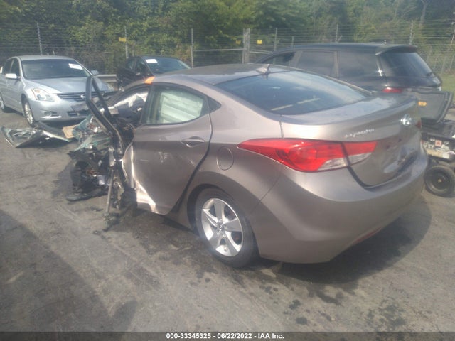 2013 HYUNDAI ELANTRA GLS VIN: 5NPDH4AE2DH291394
