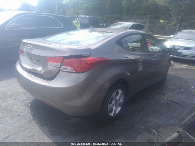 2013 HYUNDAI ELANTRA GLS VIN: 5NPDH4AE2DH291394