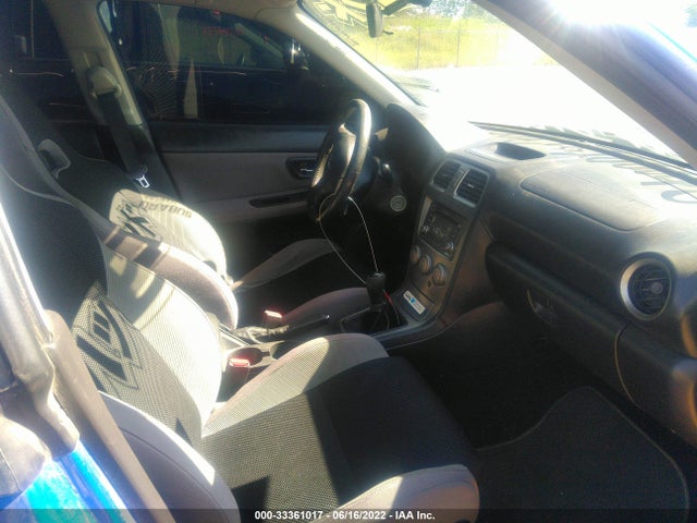 Subaru IMPREZA SEDAN WRX 2007 JF1GD74677G513411 Image 5
