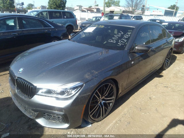 BMW 7 Series 750i 2019 аукцион фото