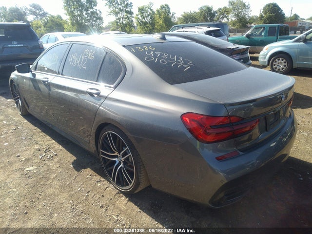 BMW 7 Series 750i 2019 аукцион фото