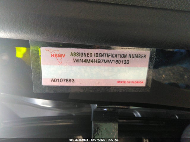 2021 Mercedes-Benz GLB-Class, VIN: W1N4M4HB7MW160133