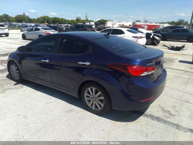 33378328 :رقم المزاد ، 5NPDH4AEXEH476357 vin ، 2014 Hyundai Elantra Se مزاد بيع