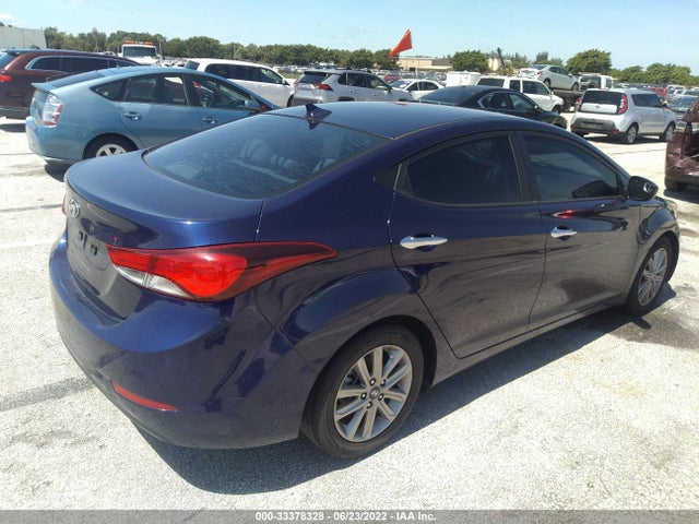 33378328 :رقم المزاد ، 5NPDH4AEXEH476357 vin ، 2014 Hyundai Elantra Se مزاد بيع
