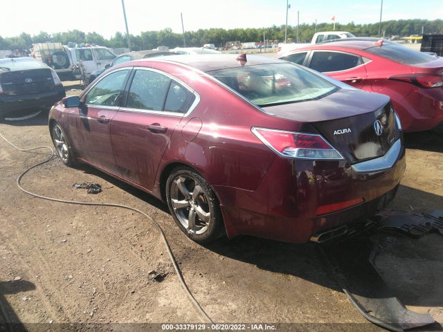 2010 ACURA TL VIN: 19UUA9F25AA008295