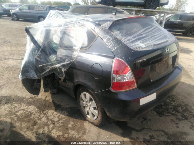 2008 HYUNDAI ACCENT GS VIN: KMHCM36C38U066837