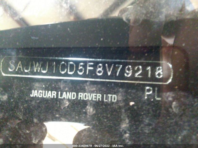 SAJWJ1CD5F8V79218 Jaguar XJ