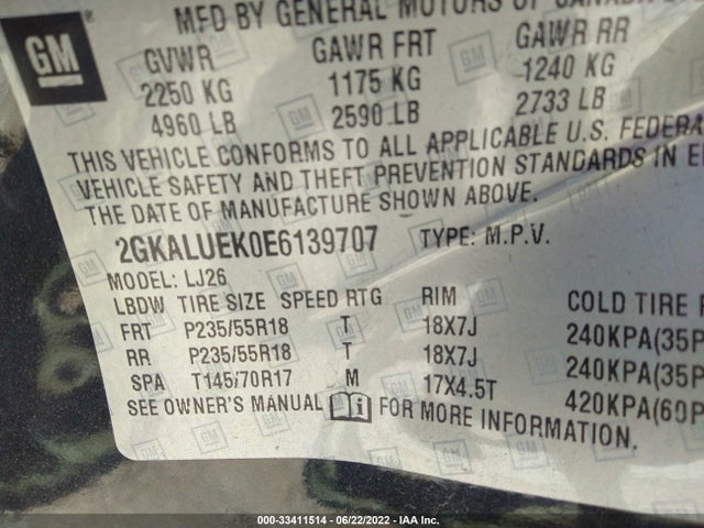 GMC Terrain Denali 2014 2GKALUEK0E6139707 Image 9