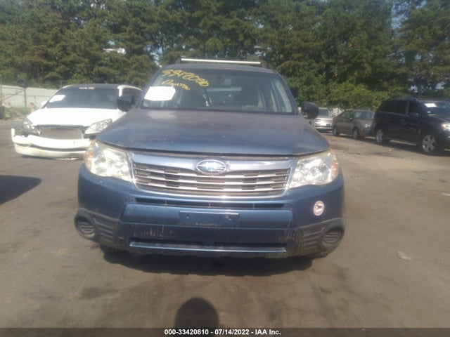 2010 SUBARU FORESTER 2.5X VIN: JF2SH6ACXAH732136