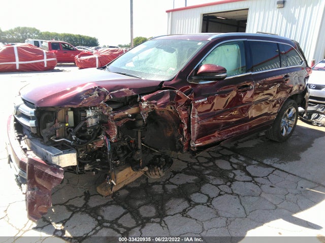 2017 Toyota Highlander, VIN: 5TDDGRFH9HS036020