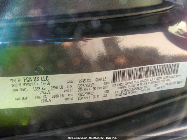 Dodge Grand Caravan Gt 2017 2C4RDGEG3HR599990 Image 11