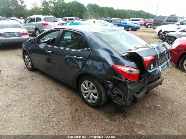 2015 TOYOTA COROLLA L/LE/S/S PLUS/LE PLUS VIN: 2T1BURHE4FC292333