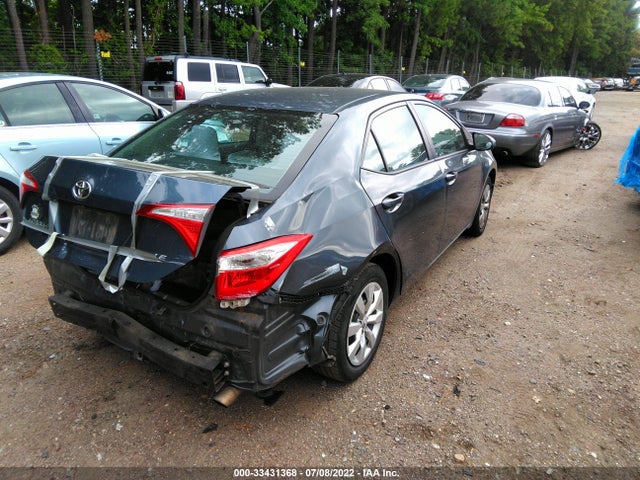2015 TOYOTA COROLLA L/LE/S/S PLUS/LE PLUS VIN: 2T1BURHE4FC292333