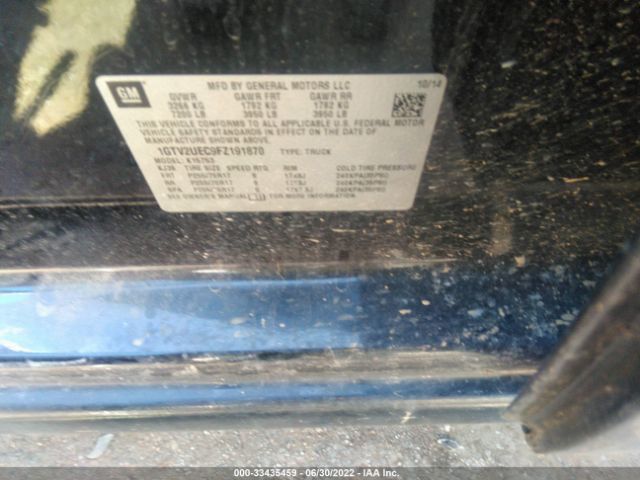 1GTV2UEC9FZ191870 GMC Sierra 1500 Sle