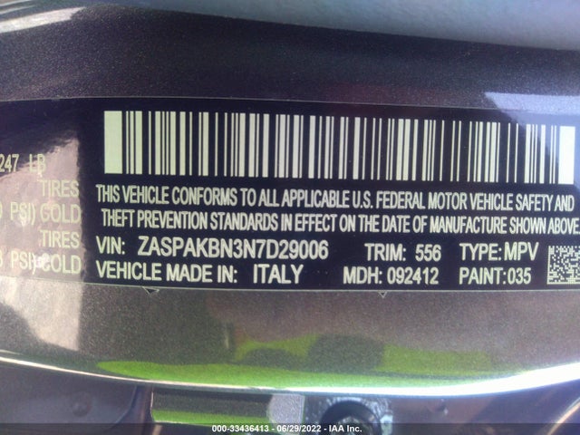 2022 Alfa Romeo Stelvio, VIN: ZASPAKBN3N7D29006