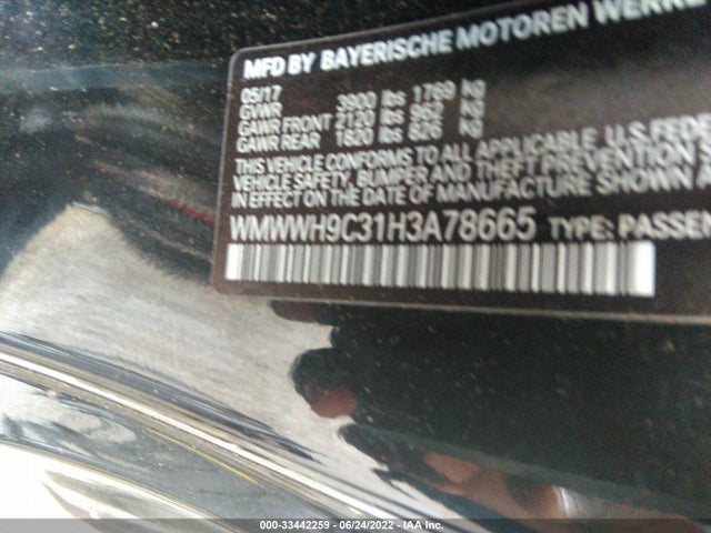 2017 Mini Roadster, VIN: WMWWH9C31H3A78665