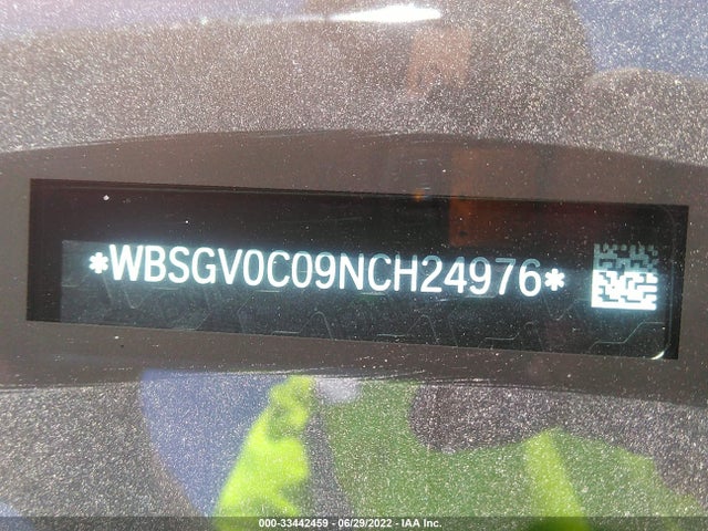 2022 BMW M8, VIN: WBSGV0C09NCH24976