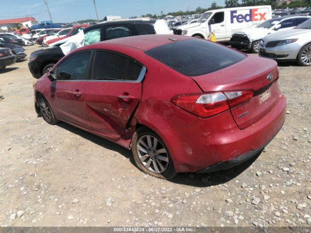 KNAFX4A80E5046825 KIA FORTE EX