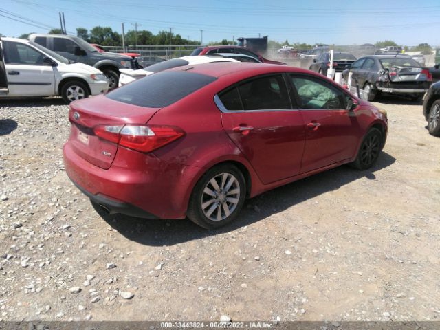 KNAFX4A80E5046825 KIA FORTE EX