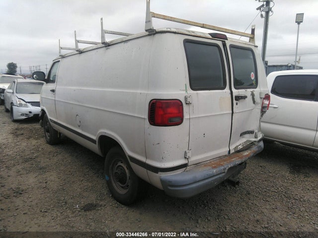 2000 DODGE RAM VAN 2500 CONVERSION VIN: 2B7JB21Y2YK143573