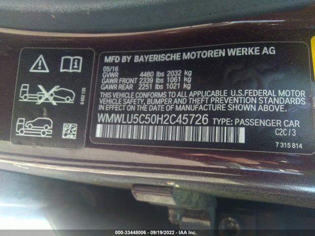 2017 Mini Clubman, VIN: WMWLU5C50H2C45726