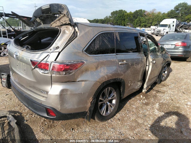 Toyota Highlander Xle 2015 5TDKKRFH9FS038286 Image 4