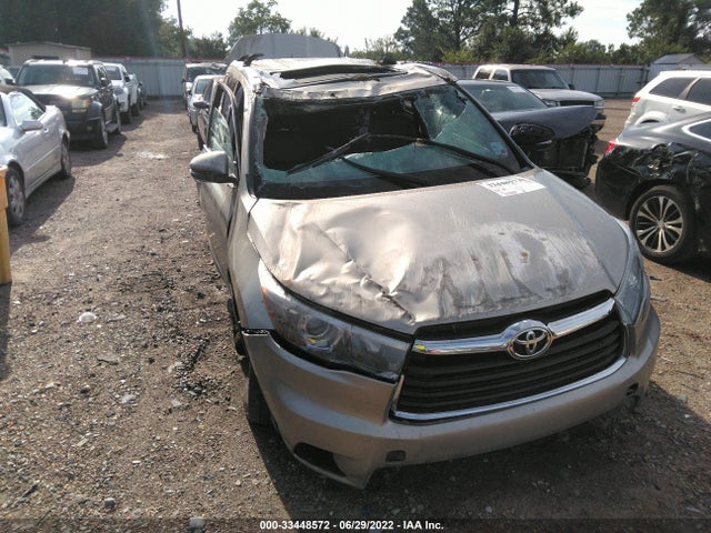 Toyota Highlander Xle 2015 5TDKKRFH9FS038286 Image 6