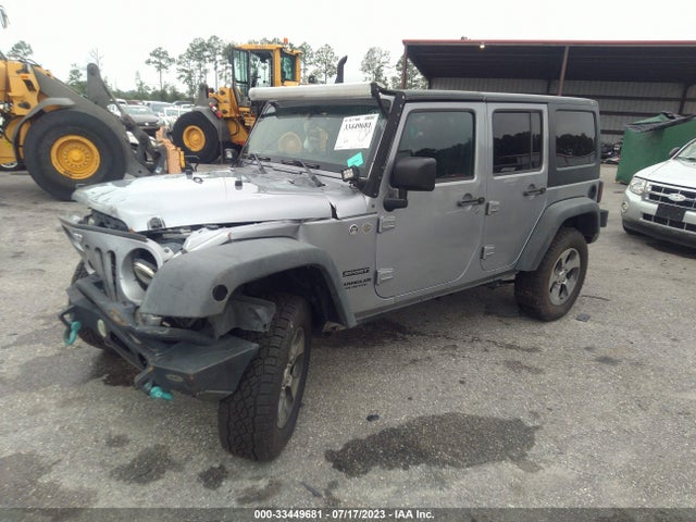 2016 JEEP WRANGLER UNLIMITED SPORT VIN: 1C4BJWDG6GL157329