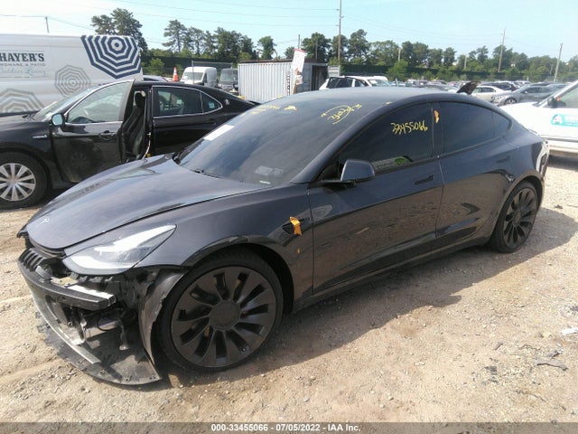 Tesla Model 3 Performance 2021 5YJ3E1EC0MF028900 Image 2