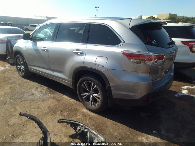 2016 Toyota Highlander, VIN: 5TDJKRFH7GS340284