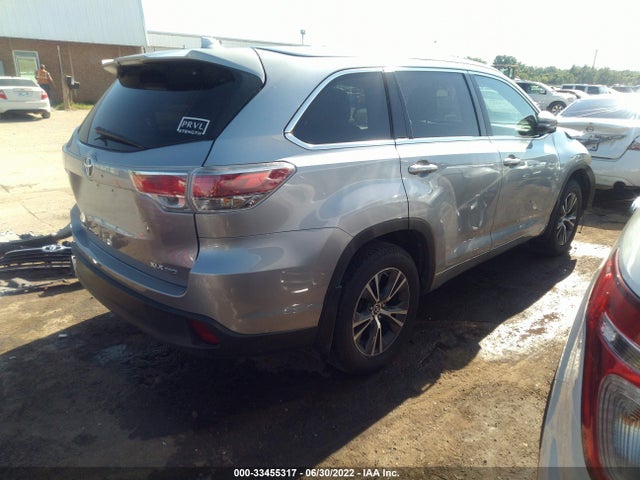 2016 Toyota Highlander, VIN: 5TDJKRFH7GS340284