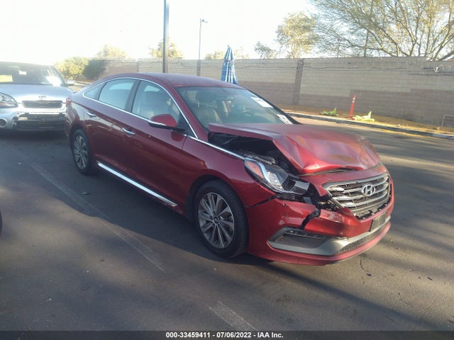 Hyundai Sonata 2.4l Sport 2015 5NPE34AF0FH222489 главное изображение