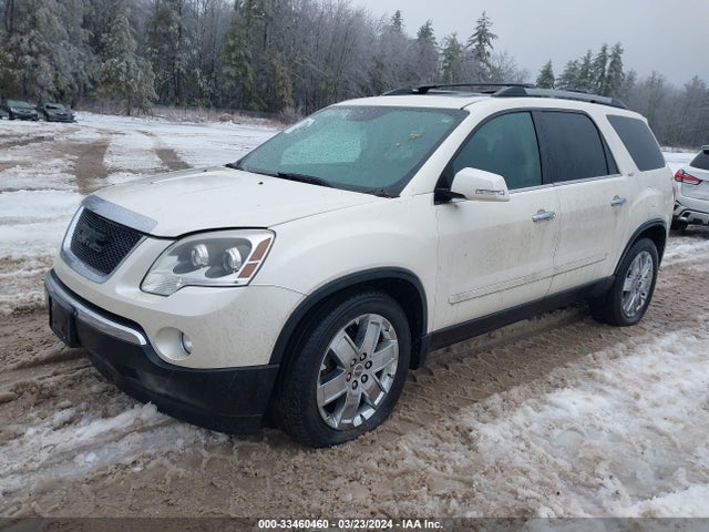 33460460 :رقم المزاد ، 1GKLVNEDXAJ229177 vin ، 2010 Gmc Acadia Slt-2 مزاد بيع