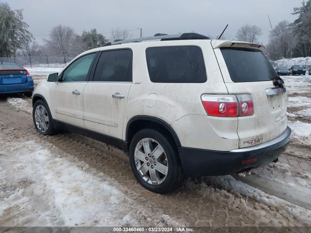 33460460 :رقم المزاد ، 1GKLVNEDXAJ229177 vin ، 2010 Gmc Acadia Slt-2 مزاد بيع