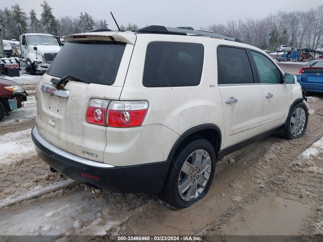 33460460 :رقم المزاد ، 1GKLVNEDXAJ229177 vin ، 2010 Gmc Acadia Slt-2 مزاد بيع