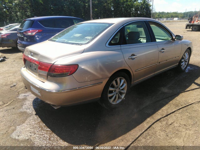 2006 HYUNDAI AZERA SE/LIMITED VIN: KMHFC46FX6A134954
