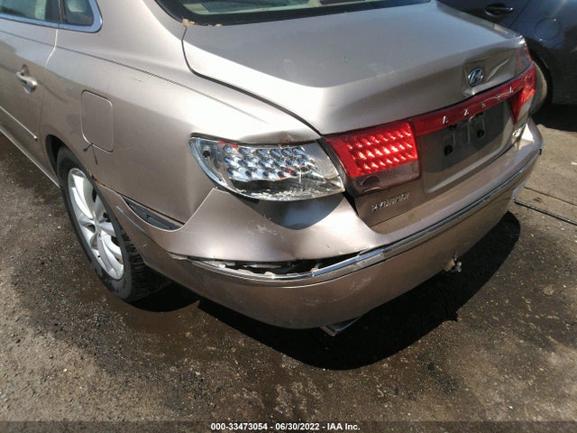 2006 HYUNDAI AZERA SE/LIMITED VIN: KMHFC46FX6A134954