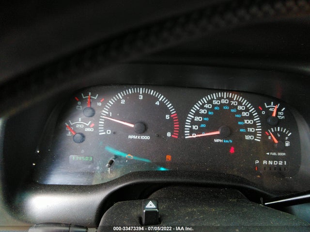 2001 DODGE RAM 1500 VIN: 3B7HF13Z11G801552