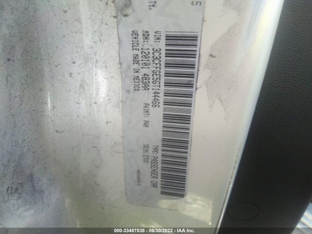 2016 Fiat 500e, VIN: 3C3CFFGE5GT144466