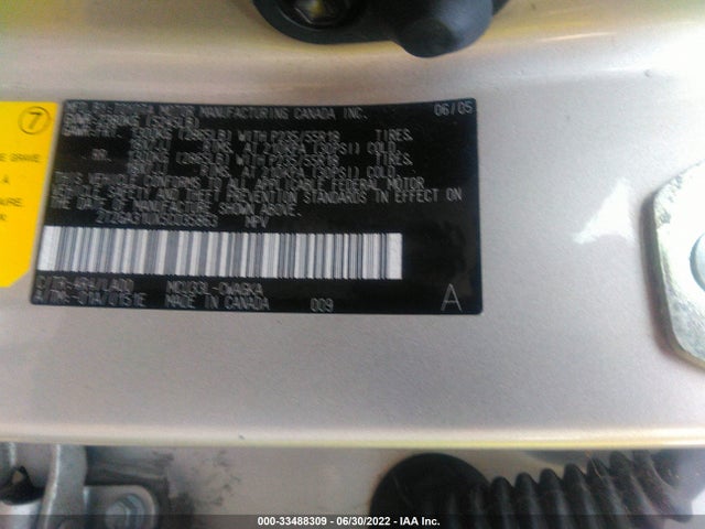 2T2GA31UX5C035863 Lexus RX 330