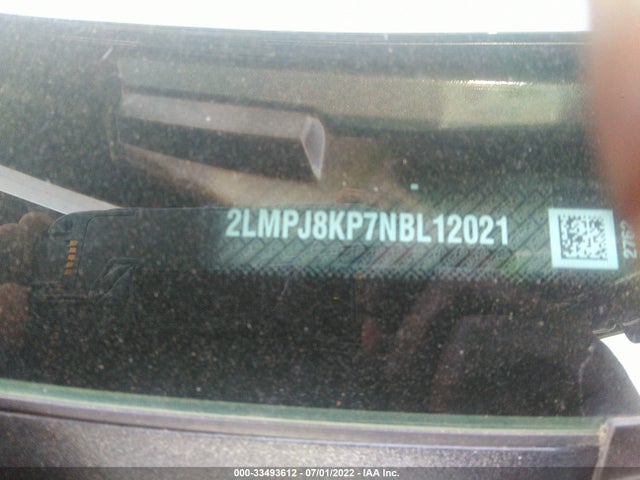 2022 Lincoln Nautilus, VIN: 2LMPJ8KP7NBL12021