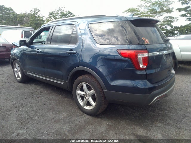 2017 FORD EXPLORER XLT VIN: 1FM5K7D89HGA76677