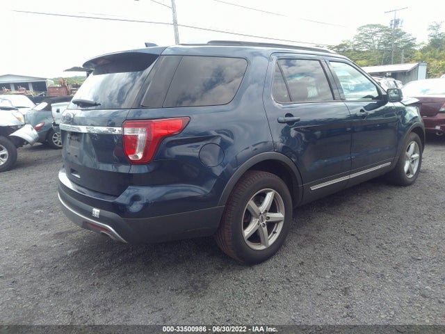 2017 FORD EXPLORER XLT VIN: 1FM5K7D89HGA76677