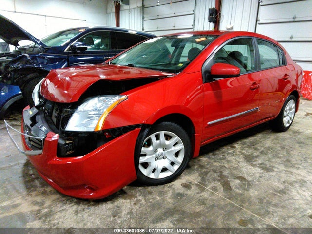 2012 NISSAN SENTRA 2.0 S VIN: 3N1AB6AP1CL660491
